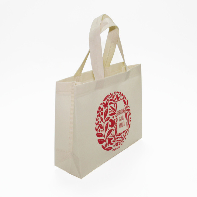 Reusable Folding Non Woven Shopping Bag Eco - Friendly With Customized Logo