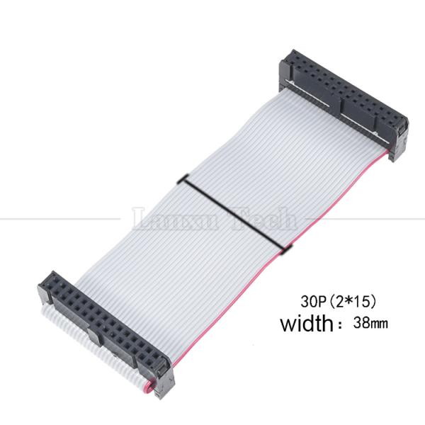 Customized 6P 8P 10P 14P 16P 20P 26P 34P 40P 1.27mm 1.0mm 2.0mm 2.54mm Pitch IDC Flat Ribbon Cable