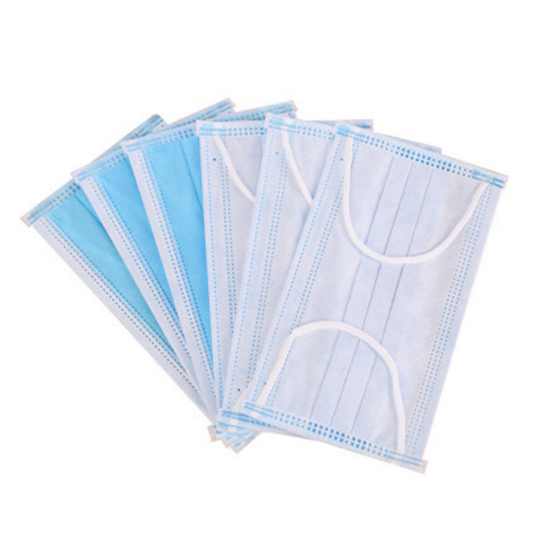 3 Layers Dispsoable Medical Mask Ear Loop Protective Face Masks Anti Pollution