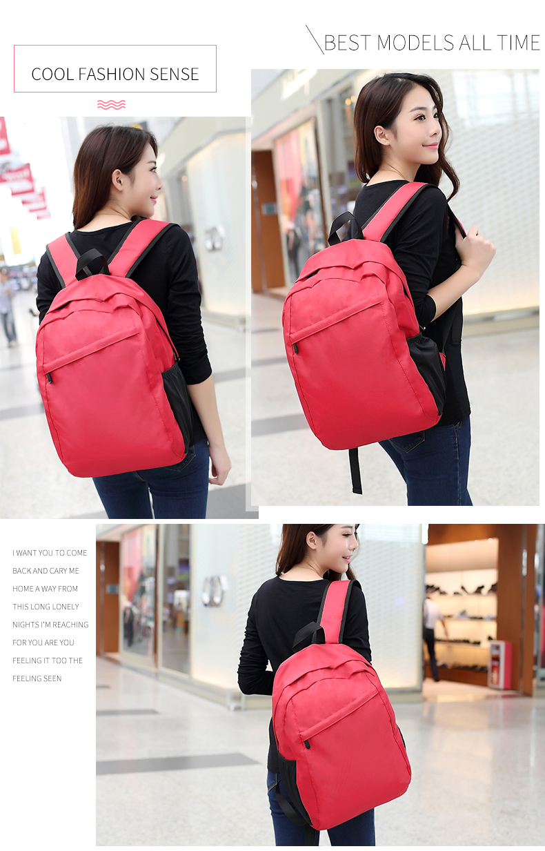 Wholesale custom logo fashion waterproof School Student Child Book backpack bag