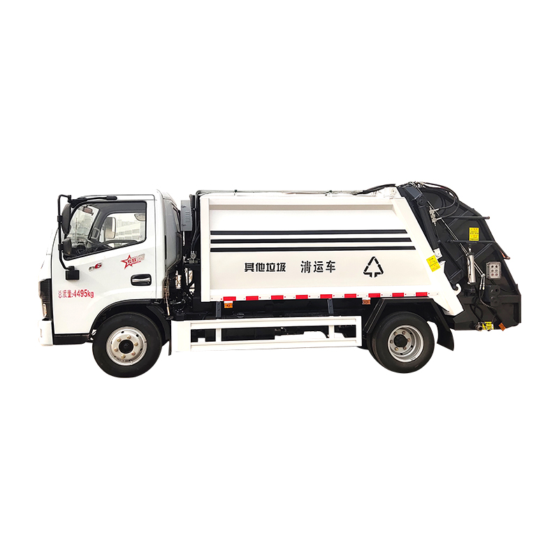 Waste Collector Compact Garbage Truck For Sale China Dongfeng 5cbm 10cbm 15cbm Garbage Truck 4X2