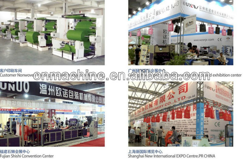 ONL-XA700 Latest design high speed automatic non woven box bag making machine with handle