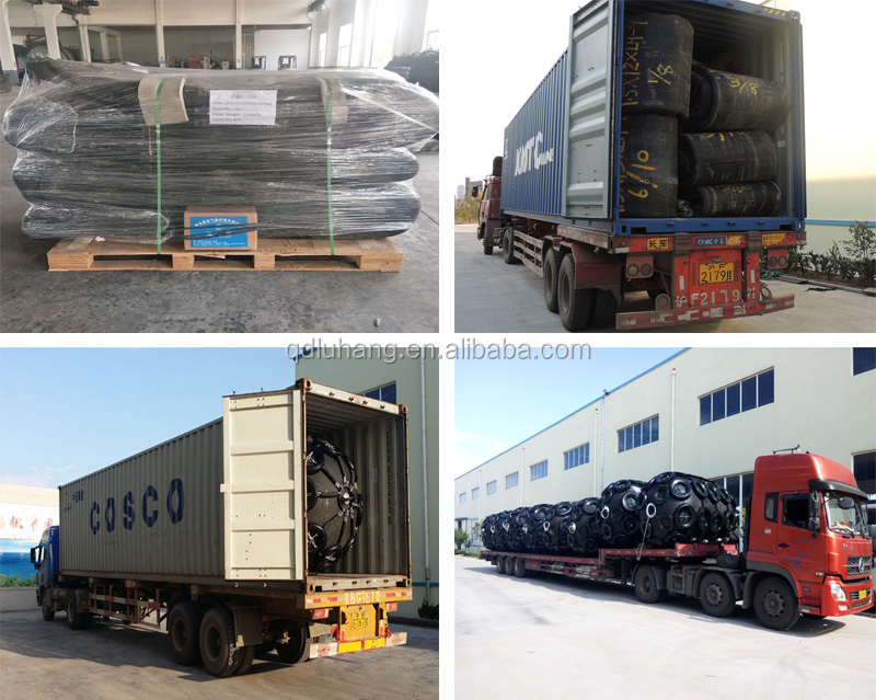 High Performance Pneumatic Rubber Fender For Ship Berthing And Docking 2m X 3.5m
