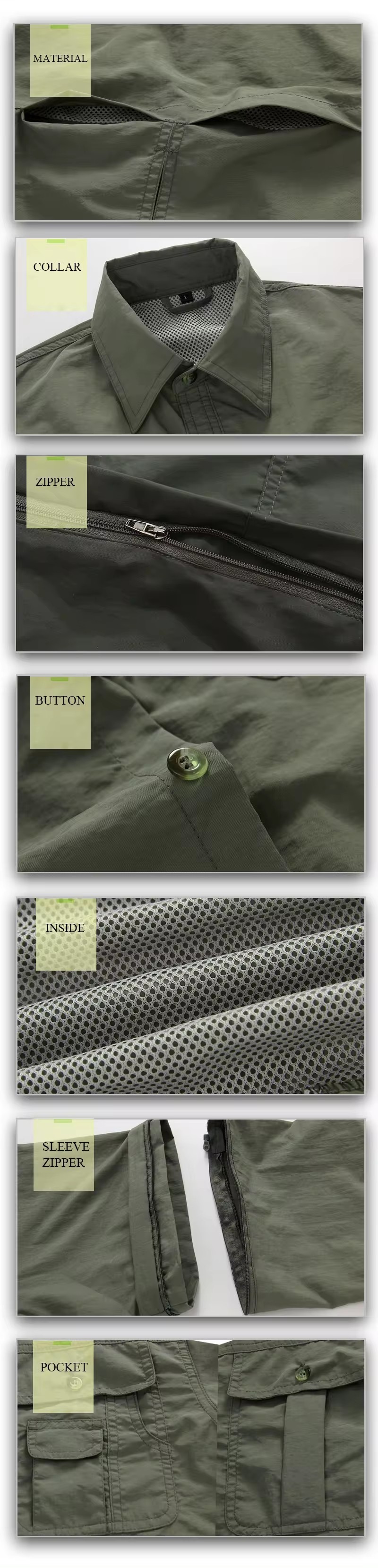 Outdoor Anti-UV Nylon Spandex Casual Shirt Fashion Style Quick Drying Short & Long Sleeve Fishing Shirt Casual For Man