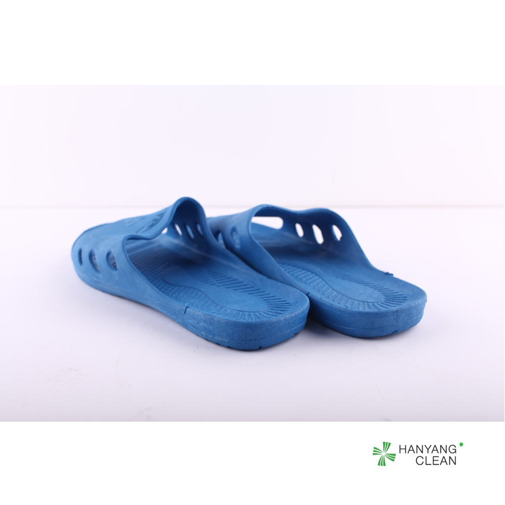 Unisex ESD SPU Blue Safety Shoes Slipper Anti Static