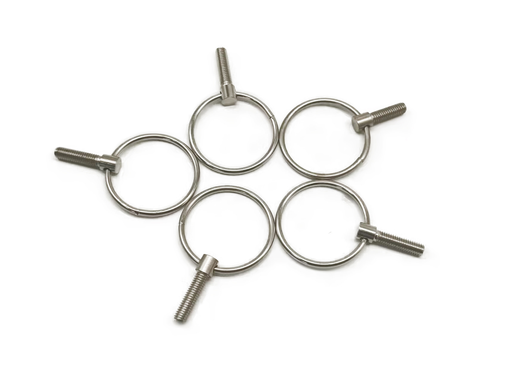 Eyebolts for fishing gear Cold Forging Stainless Steel Band Screw Stainless Steel Eye Screw