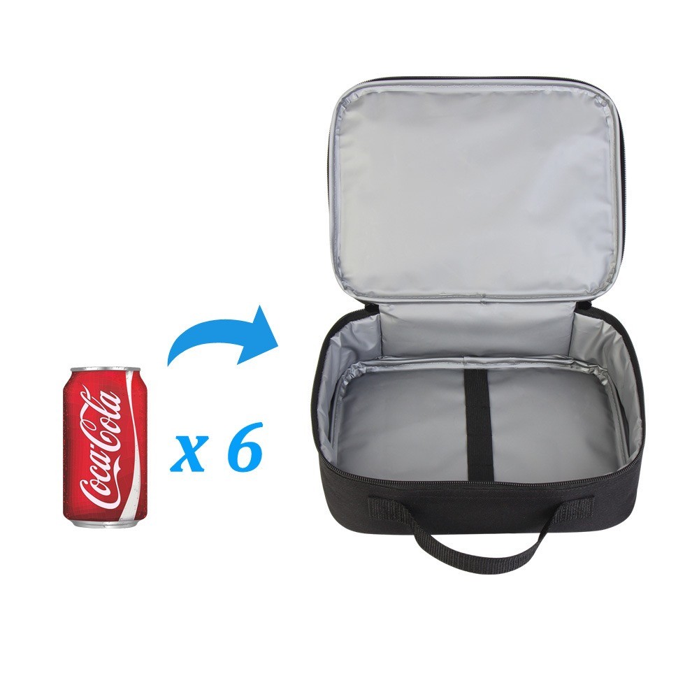 Custom Blank Portable Thermal Sublimation Picnic Bag For Student And Adult