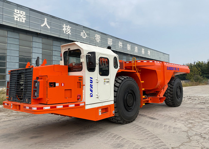 DERUI DRUK-30 Underground Dump Truck OEM Underground Rock Truck 30 tons loading capacity