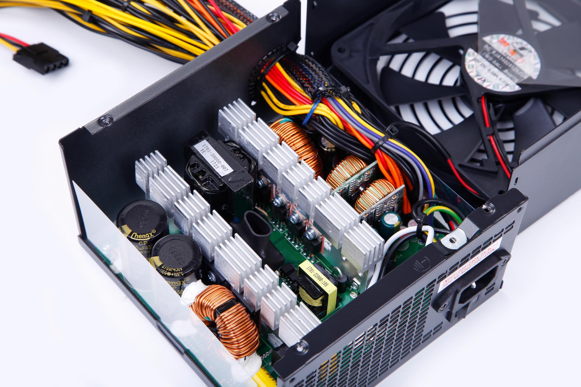 power supply 12v Input Voltage 110-220V Output Current 130A PC main desktop power supply 1600W silent energy for computer case