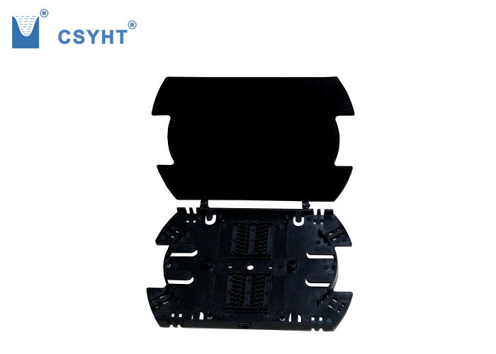 FTTB ABS Plastic 24cores Fiber Optic Splice Tray