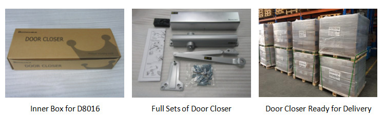 UL Listed Commercial Hydraulic Door Closer Heavy Duty Adjusting Speed and Force