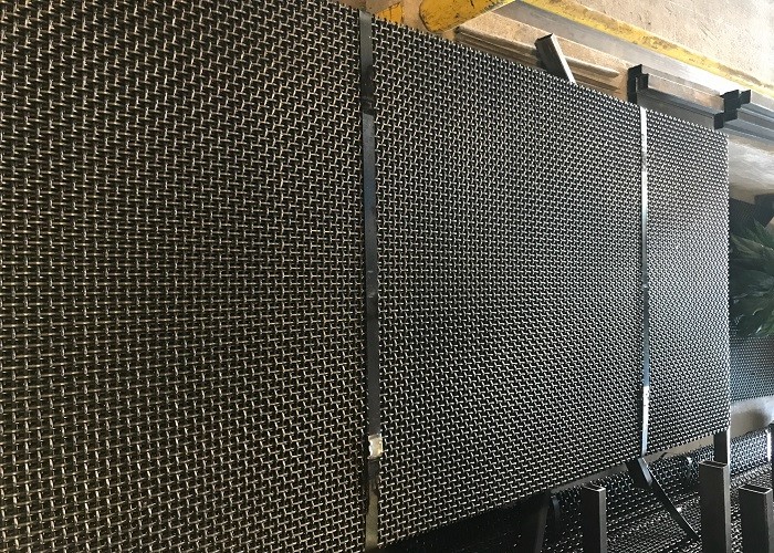 Square Or Rectangular Mesh Stone Crusher Screen In Wooden Case Or Pallet