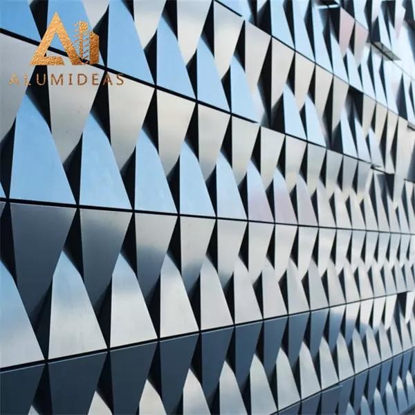 Decorative exterior metal panels