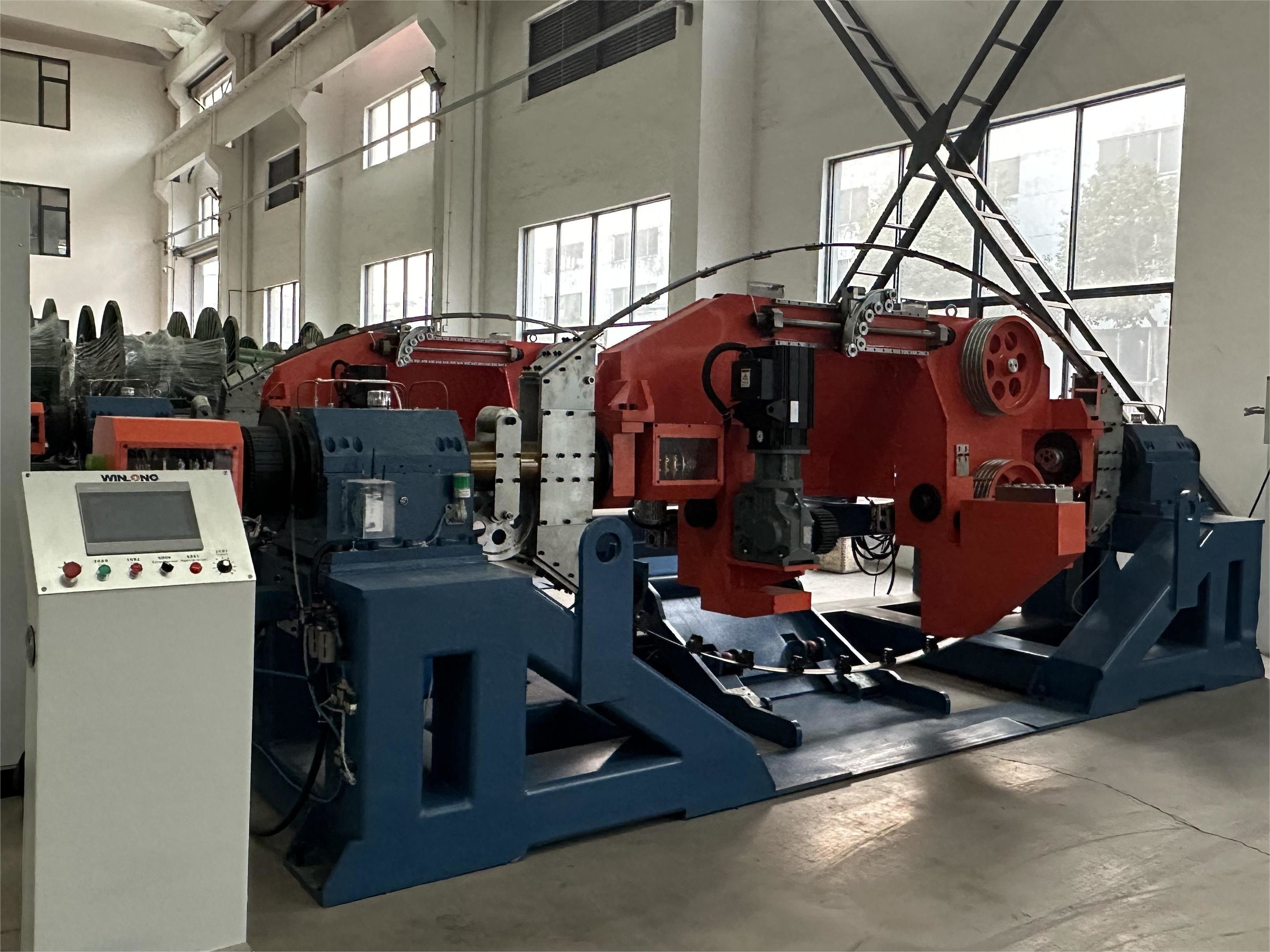 1250 Double Twist Bunching Machine Copper Wire Twisting Machine For Communication Cable