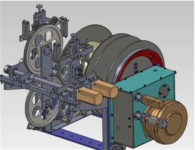 600mm Width Muiti Larger Winding Electric Wire Rope Winch For Piling