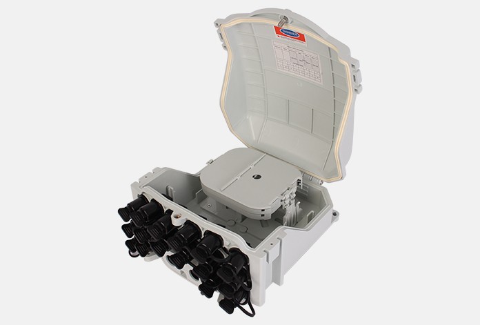 700 2 16 Core Fiber Access Terminal Box ABS Fiber Optic Termination Box