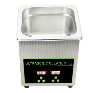Buy cheap 100W Professional Ultrasonic Jewelry Cleaner , Jewelry Cleaner Machine Stainless Steel product