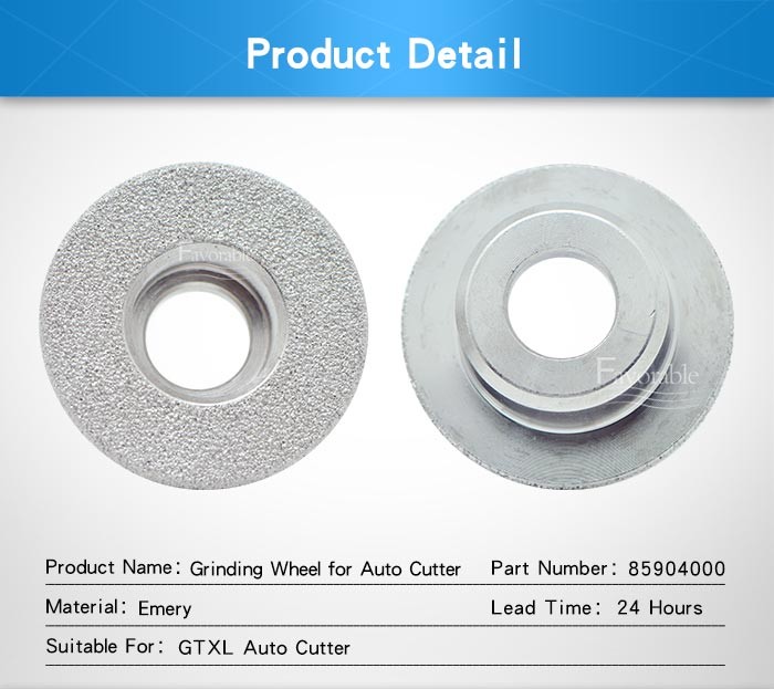 85904000 Grinding Stone 80grt Grinding Wheel For Gerber Cutter GTXL GT1000 Machine