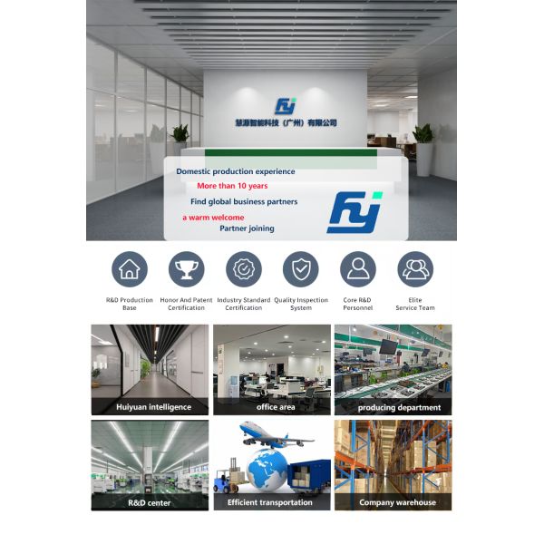 Huiyuan 12.1 Inch Industrial Touch Screen Panel PC 10-Point Projective Capacitive Touch Edge Computing Mini PC Box Computer
