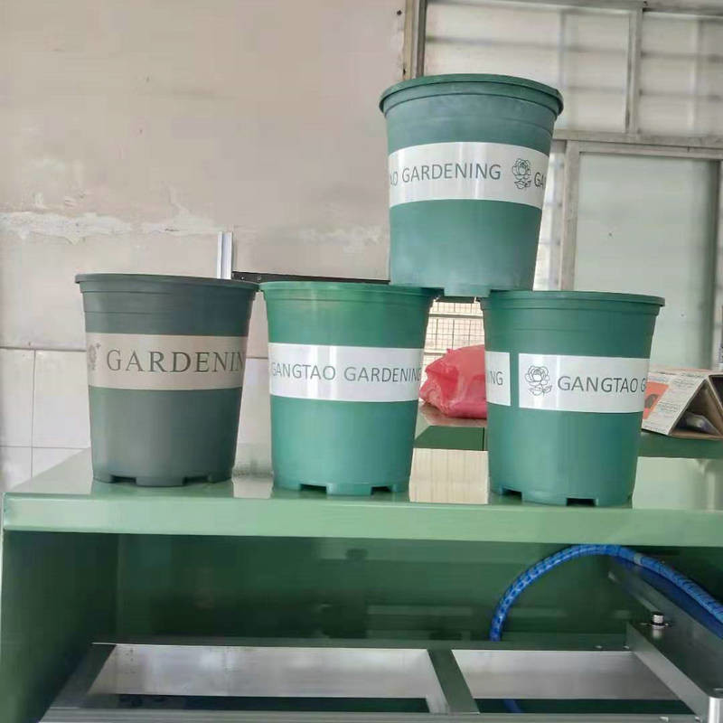 Semi Automatic Bucket Cylindrical Screen Printing Machine Single Color Curved Surface
