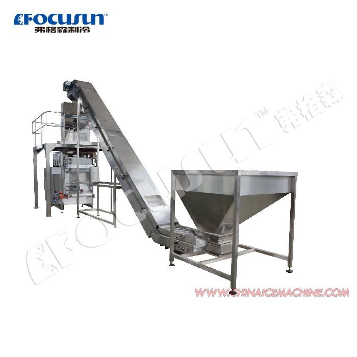 1kg 2kg 5kg Ice Tubes Ice Packaging Machine Automatic Packing Machine Bag Sealing