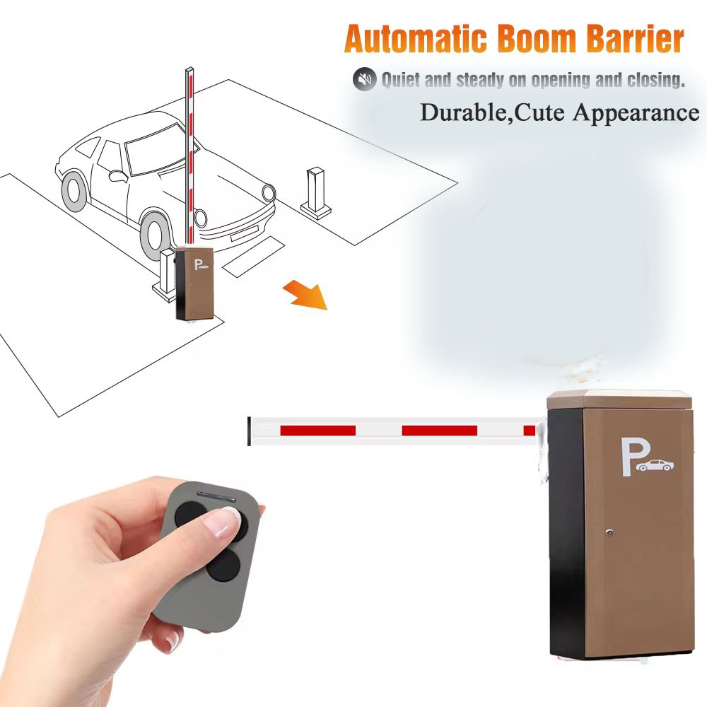18B Electronic Parking Automatic Barrier Gate 1.5-6M For Access Control