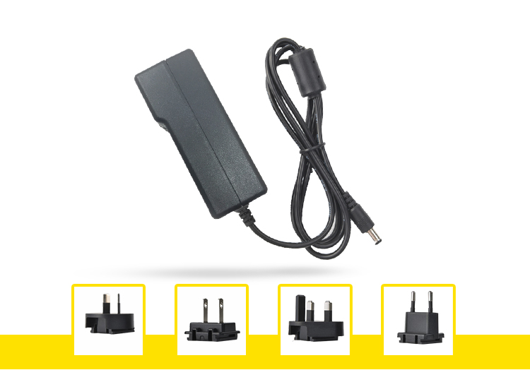 24v 2a 48W Universal AC DC Power Adapter With US/ EU AUS UK Plug