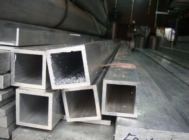 High Strength Aluminium Square Pipe / Lightweight 6061 Aluminum Square Bar