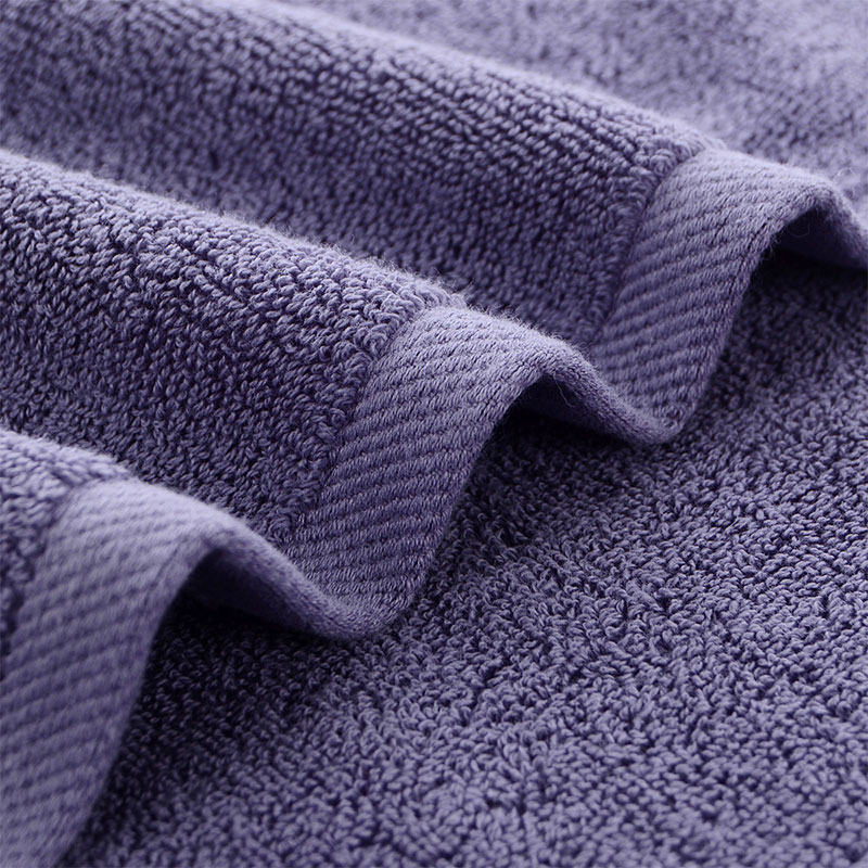Custom Logo Embroidery White Cotton Towels Pure Cotton Soft Absorbent Towel for Hotel