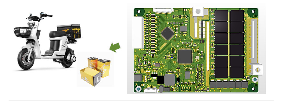Circuit Board Pcb Lithium Lifepo4 Battery BMS 1.6mm Thickness RS485