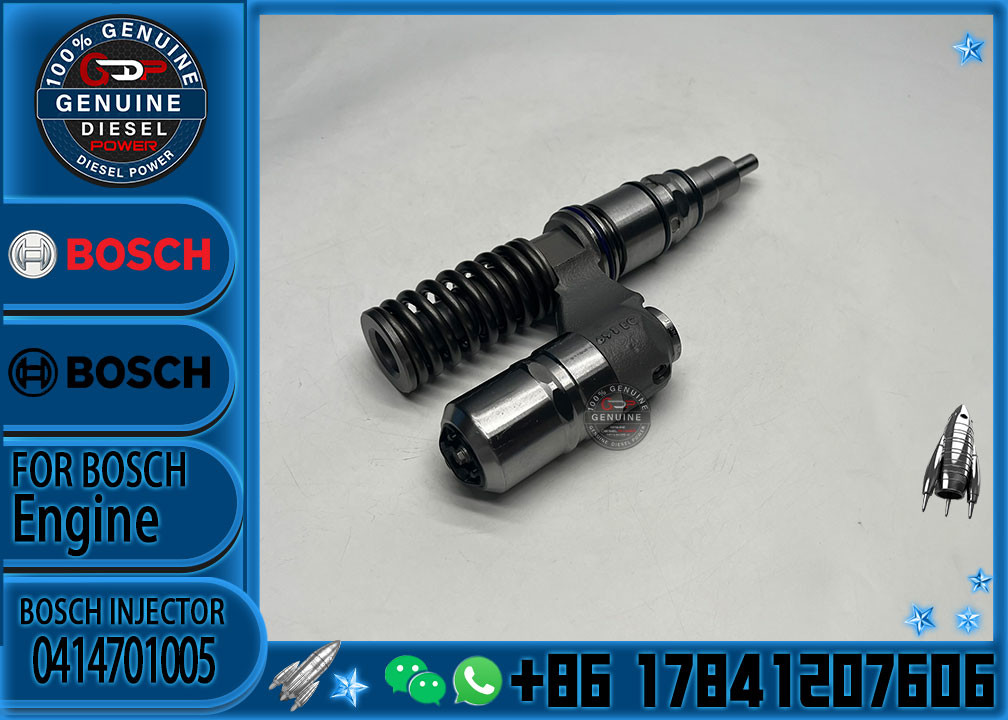 Common Rail Injector 0414701005 For SCANIA DSC12 Diesel Engine 4 Series 10.6/12 For Fuel Truck
