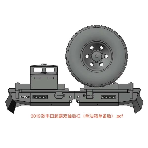 Offroad 4x4 Bull Bar Front Bumper For Toyota 4 Runner（A）