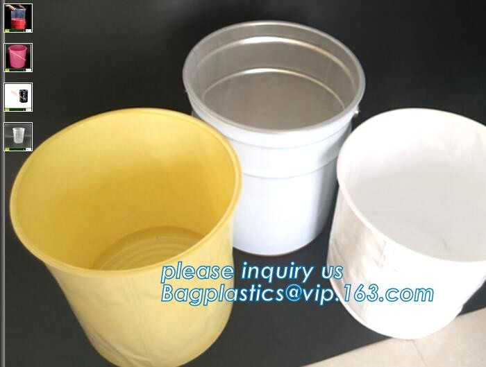 Rigid Barrel, buscket, liner, pail, can liner, Disposable 5 Gallon Rigid Pail Liners, Drum Liners | Pail Liners | Indust