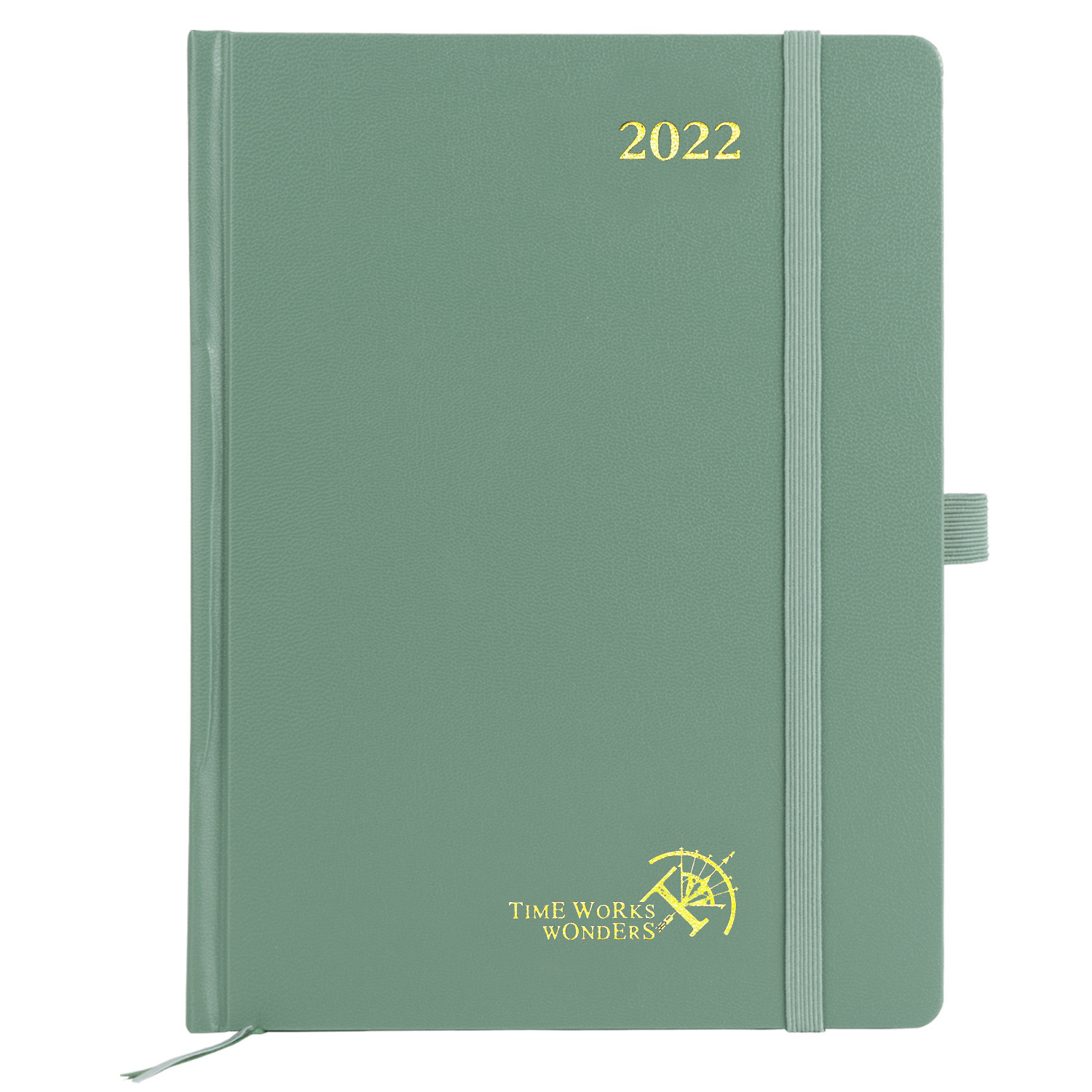 Compact Handy Hardcover Weekly Planner 6.63x8.75 Inch Medium Size
