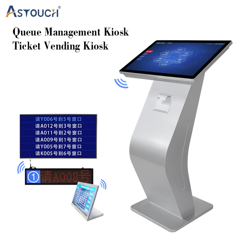 32 Inch Mcdonald'S Indoor K Type Capacitive Touch Screen Advertising Kiosk