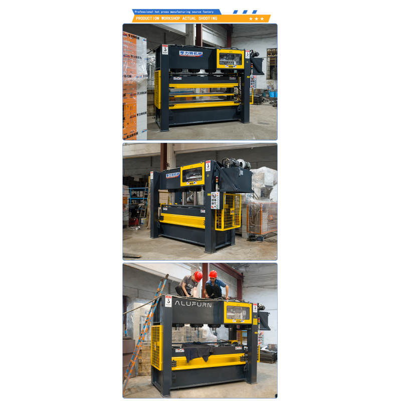 Double Layer Hot Press Wood Machine Automatic Steel Door Press Machine 300T