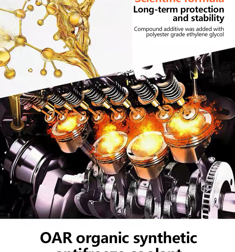 Revolutionize Your Car's Cooling System with OAR Organic Synthetic Antifreeze Coolant