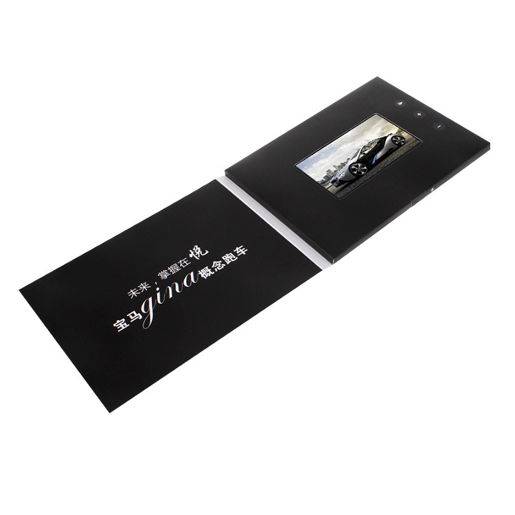 Gloss Lamination Sexy Video Brochure Support Video Uploading And Downloading
