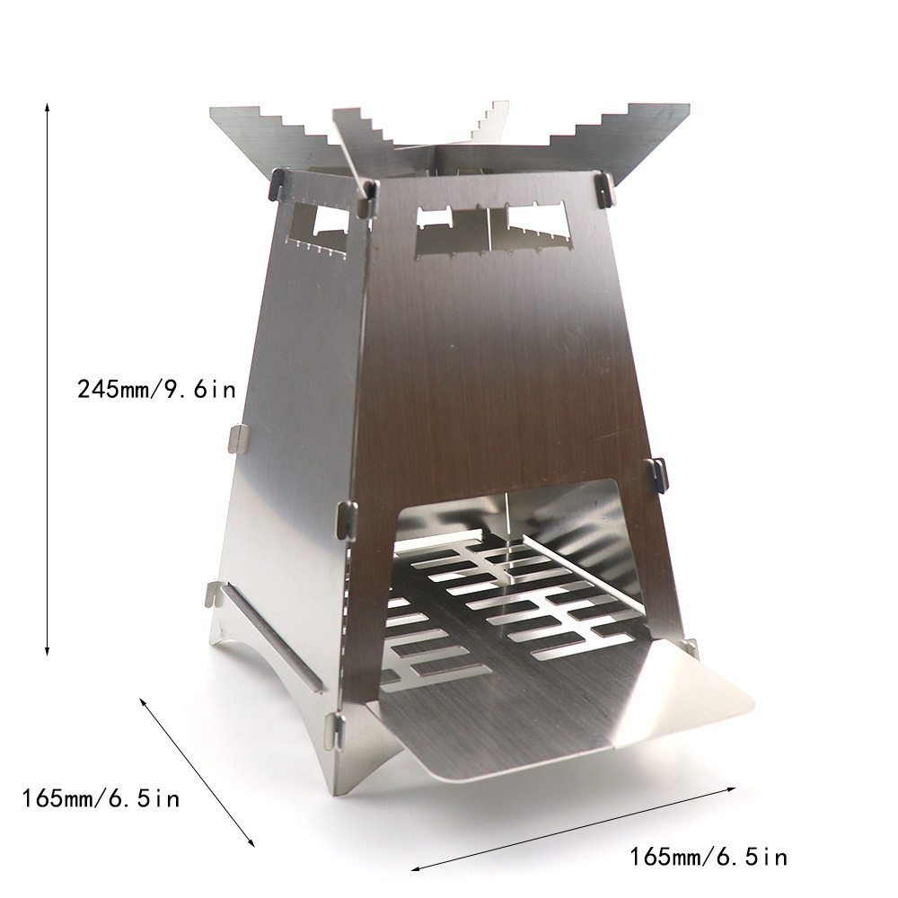 Stainless Steel Campfire Barbecue Stove Grill BBQ