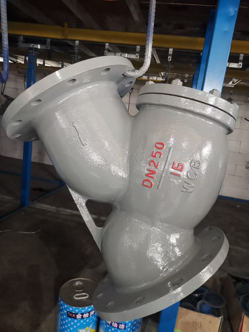 Cast Iron Flanged Strainer Y-Type Basket Strainer Filter