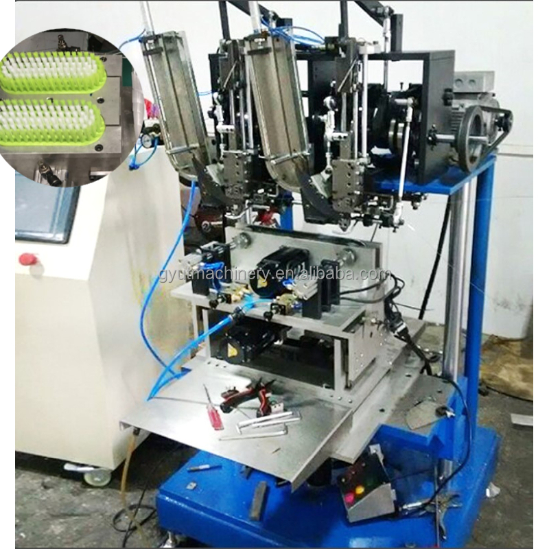United Kingdom Location Custom-made Double Stage Broom Tufting Making Equipment