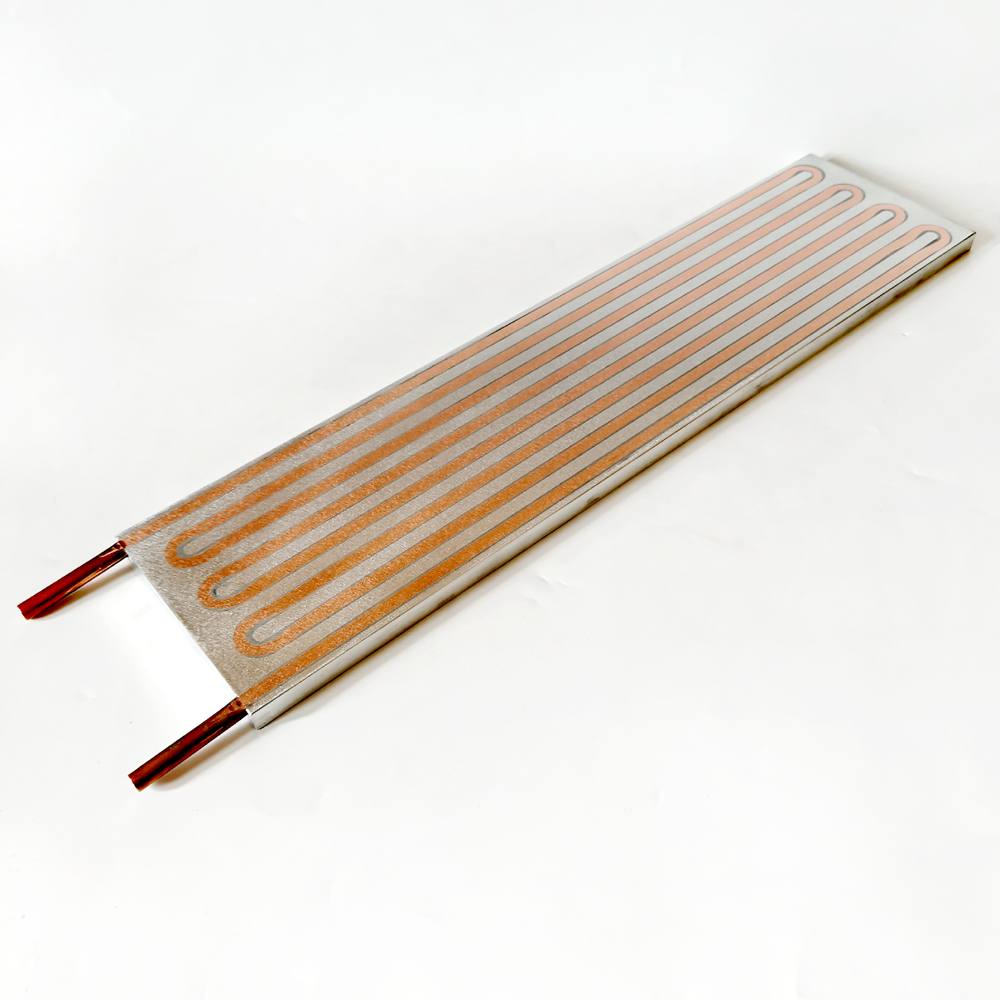Rustproof IGBG Water Cold Plate , Anticorrosive Copper Pipe Heat Sink