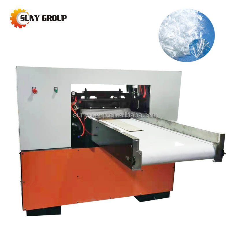 Eco-friendly Pylene PP Yarn Polyester Film Recycling Machinery for Fiber Cutting