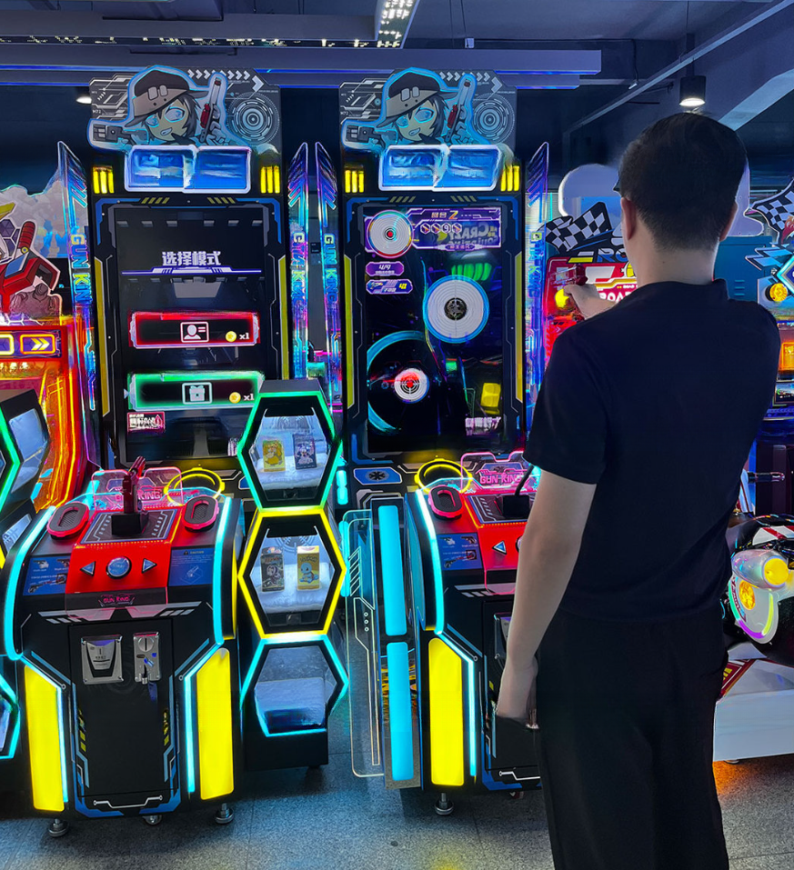 Coin Operation Fast Gunman Shooting Game Machine For Amusement Game Center