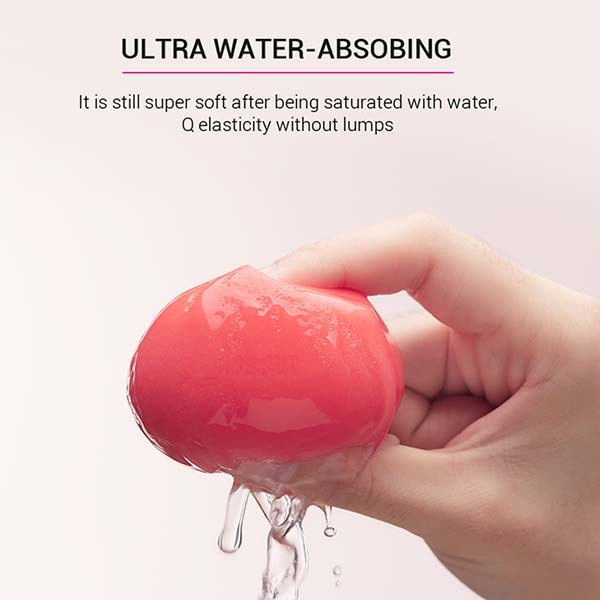 Jessup Microbial Resistant Egg Shaped Makeup Sponge ODM Acceptable