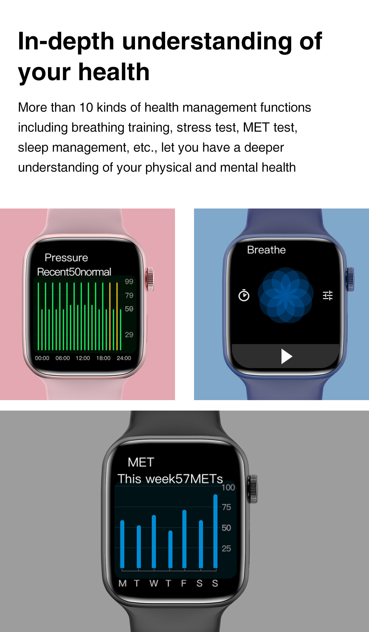 HW22 Ble Call Heart Rate Monitor Watch Smart Watch IWO 12Pro