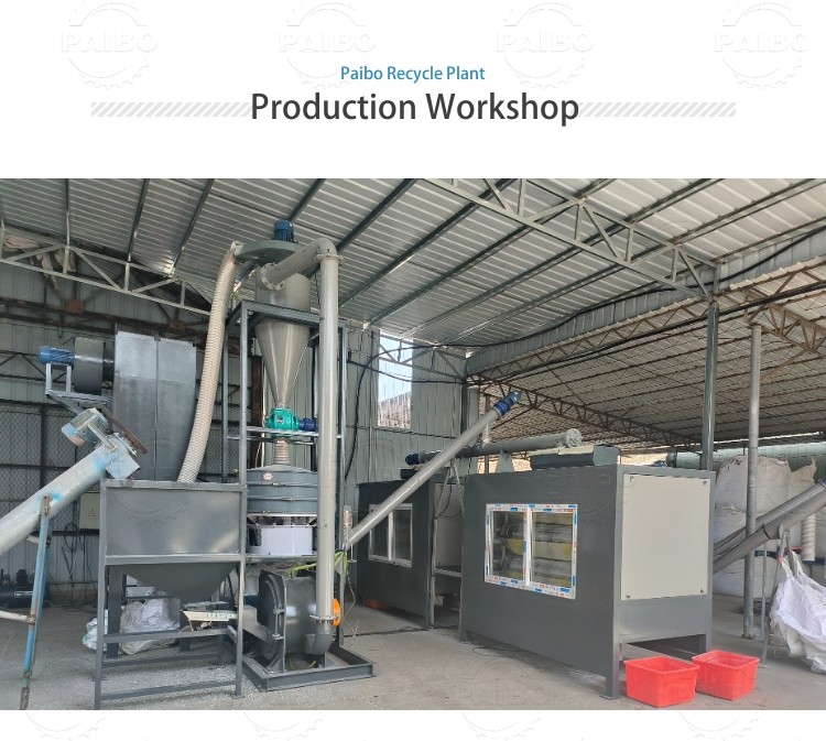 Machinery Type Waste Recycling PVC Medical Blister Scrap Recycling Machine for Easy Operation