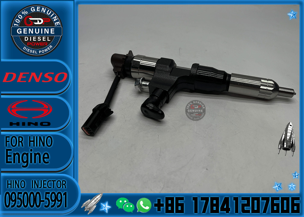 Common Rail Injector 095000-5990,095000-5991,095000-5992,095000-5993,23670-E0310,23670-E0311,23910-1410 for HINO J05D