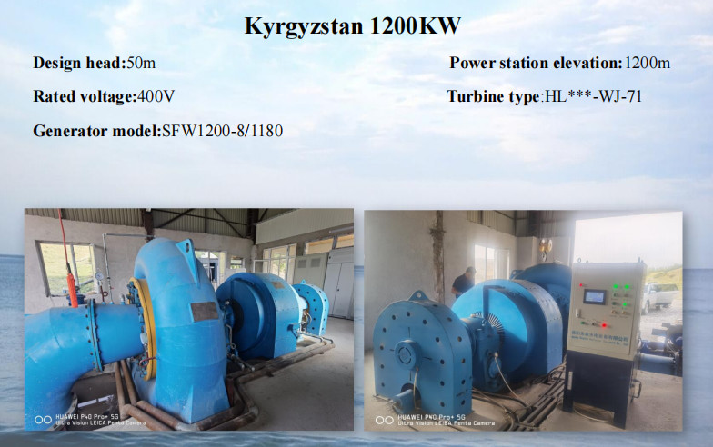 High Quality Hot Selling Hydro Turbine Generator Water Energy and Hydropower Spare Parts For Small Power Station