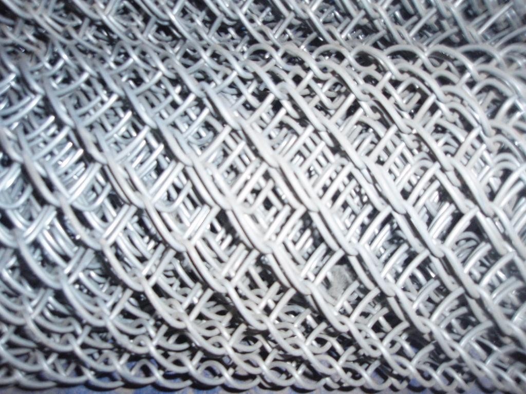 65x65 mm plastic pvc coated chain link wire mesh fence